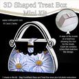 Pretty Daisy Handbag Shaped Treat or Favour Box Mini Kit