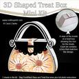 Pretty Daisy Handbag Shaped Treat or Favour Box Mini Kit