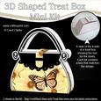 Butterfly & Flower Handbag Shaped Treat Favour Box Mini Kit