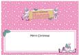 Xmas Nanna Snowmen Signpost Large Dl Matching Insert