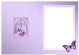 Fancy Cross Pretty Floral Butterfly Pyramid Matching Insert