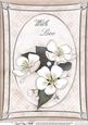 A4 Apple Blossom - with Love
