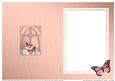 Fancy Cross Butterfly Pastel Bouquet Pyramid Matching Insert