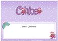 Merry Christmas Chloe Robins Matching Large Dl Insertnsert