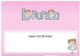 Girlz 21st Birthday Lauran Large Dl Matching Large Dl Insert