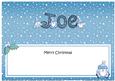 Merry Christmas Joe Penguins Matching Large Dl Insert