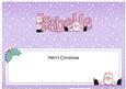 Merry Christmas Isabelle Santa Matching Large Dl Insert