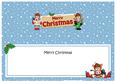 Christmas Gigi Horse Signpost Large Dl Matching Insert