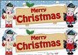 Christmas Gigi Horse Signpost Large Dl Easicut 3D Decoupage