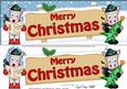 Christmas Gigi Horse Signpost Large Dl Easicut 3D Decoupage