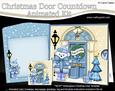 3D Teddy Ed's Present Xmas Door Countdown Animated Card