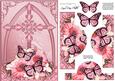 Fancy Cross Blooms & Butterfly Pyramid & Decoupage
