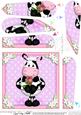 Milly Moo Cow's Rose Fan Pyramage Topper