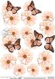 Pretty Butterfly & Flower 3D Decoupage Designs