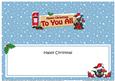 Xmas to You All Scottie Dog Signpost Lge Dl Matching Insert