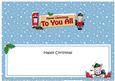 Xmas to You All Gigi Horse Signpost Lge Dl Matching Insert
