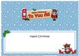 Xmas to You All Gigi Horse Signpost Lge Dl Matching Insert