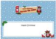 Xmas Across the Miles Gigi Signpost Lge Dl Matching Insert
