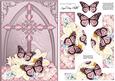 Fancy Cross Blooms & Butterfly Pyramid & Decoupage