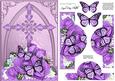 Fancy Cross Pretty Roses Butterfly Pyramid & Decoupage