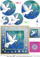 Xmas Dove Circle Pyramage Topper