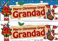 Xmas Great Grandad Rudolph Signpost Lge Dl Decoupage