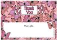 Thank You Butterflies Large Dl Matching Insert
