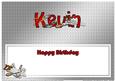 Birthday Kevin DIY Tools Matching Large Dl Insert
