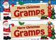 Christmas Gramps Santa Signpost Large Dl Easicut 3D Decoupa