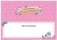 Xmas Grandchildren Snowmen Signpost Large Dl Matching Insert