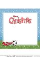 8 x 8 Christmas Football Matching Square Insert Panel
