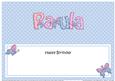 Birthday Paula Butterflies Large Dl Matching Insert