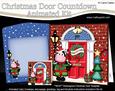 3D Milly Moo Cow's Present Xmas Door Countdown Animated Card