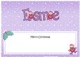 Merry Christmas Esme Robins Matching Large Dl Insert