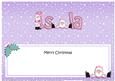 Merry Christmas Isla Santa Matching Large Dl Insert