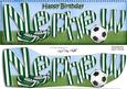 Large Dl Birthday Nephew Football Card & 3D Decoupage