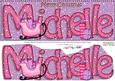 Merry Christmas Michelle Sleigh Large Dl & 3D Decoupage