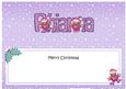 Merry Christmas Rhianna Robins Matching Large Dl Insert