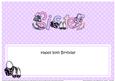 Birthday 50th Sister Shoes & Handbags Large Dl Insert