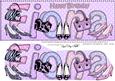 Large Dl Birthday Fiona Shoes & Handbags 3D Decoupage
