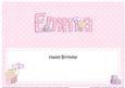 Birthday Emma Doll Large Dl Insert