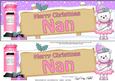 Christmas Nan Teddy Signpost Lge Dl Easicut Decoupage