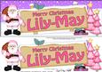 Xmas Lily May Santa Signpost Large Dl Easicut Decoupage