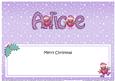 Merry Christmas Alice Robins Matching Large Dl Insert