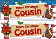 Xmas Cousin Rudolph Signpost Large Dl Easicut 3D Decoupage