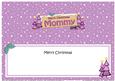 Xmas Mommy Trees Signpost Large Dl Matching Insert
