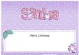 Merry Christmas Sandra Penguins Matching Large Dl Insert