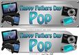 Large Dl Fathers Day Pop Gadgets & Gizmos 3D Decoupage