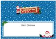 Xmas Great Grandad Santa Signpost Lge Dl Matching Insert