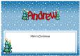 Merry Christmas Andrew Trees Matching Large Dl Insert